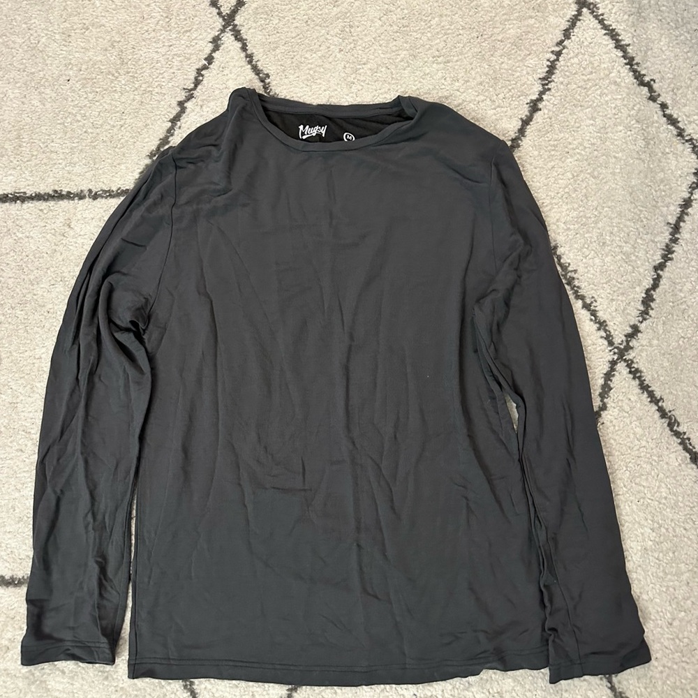 Men's Black Long Sleeve Shirt